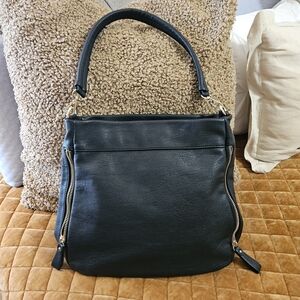 Elegant Black Shoulder Bag Staple Neutral Chic Trendy